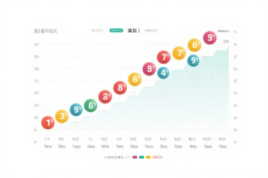 一张清晰的彩票走势图，显示不同彩球号码的出现频率和遗漏统计，背景为简洁白色，突出数据可视化效果